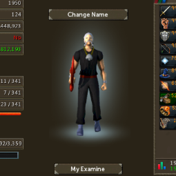 Main | 1952 Total | 115m+ Value | 208 QP | 99 Attack, 99 Strength, 99 Defence, 93 Range, 94 Woodcutting - cryptrs132 0